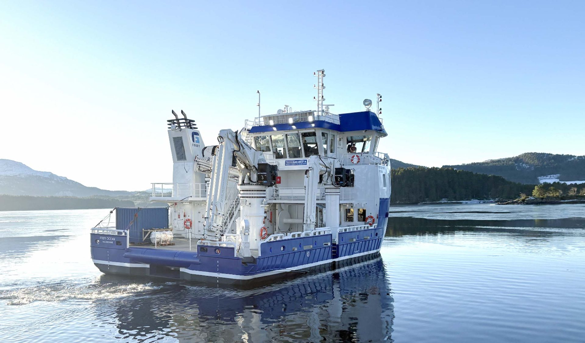 Ny kraftplugg til Frøy